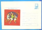 World University Handball Championship ROMANIA Postal Stationery Enveloppe 1975 - Pallamano