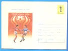 Football World Cup In Argentina ROMANIA Postal Stationery Enveloppe 1978 - 1978 – Argentine