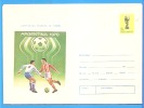 Football World Cup In Argentina ROMANIA Postal Stationery Enveloppe 1978 - 1978 – Argentina