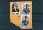 Greece- "Constantine Cavafis" & Bouboulina's "Spetses" On Fragment With "NAXOS (Cyclades)" [14.9.1983] X Type Postmark - Marcophilie - EMA (Empreintes Machines)
