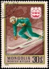 Mongolia 1975 Winter Olympic Games Innsbruck 1976   Downhill Skiing - Inverno1976: Innsbruck