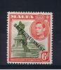 RB 876 - Malta KGVI 1948 Self Government 6d Mint Stamp SG 242 - Malte