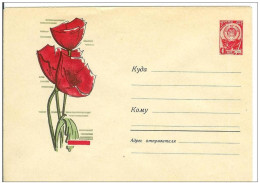 Russia USSR 1962 Fleurs Flowers Flower Blume Blumen Flora Plants Envelope - 1960-69