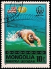 Mongolia 1976 Olympic Games Montreal   Olympic Champion John Naber (U.S.) - Swimming - Ete 1976: Montréal