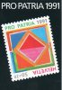 SUISSE Pro-Patria 1991 N°c1374 - Markenheftchen