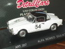 DETAIL CARS - 207 - ALFA ROMEO GIULIETTA SEBRING 1960   AVEC SA BOITE Scala 1/43 - DetailCars