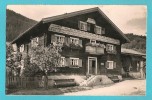 SVIZZERA KLOSTERS SERNEUS HAUS GADIENT CARTOLINA FORMATO PICCOLO VIAGGIATA NEL 1953 - Klosters