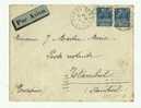 89   YONNE   MONETEAU Affrt. PA  TURQUIE   à 50c. - 1927-1959 Lettres & Documents