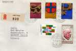 Carta Certificada Vaduz 1961, Liechtenstein - Lettres & Documents