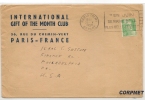 FRANCE - Type MARIANNE De GANDON - 1950 VF COVER  To PHILADELPHIA - Yvert # 719 Seul Sur  Lettre - 1945-54 Marianne (Gandon)