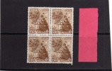 UAR EGYPT EGITTO 1978 DEFINITIVE VIEWS BLOCK OF 4 - POSTA ORDINARIA VEDUTE QUARTINA MNH - Ongebruikt