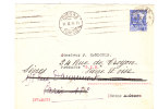 TUNISIE Lettre DeTUNIS Du14.11.1935 - Storia Postale