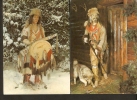 5k. Germany, Karl May Museum Radebeul - Schwarzfuss Indianer Im Winteranzug - Waldlaufer - Radebeul