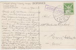 1923 Postcard. Poprad 21.VII.23. + Kvetnice - Poprad.   (K03031) - Brieven En Documenten