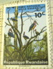 Rwanda 1965 Kagera National Park Marabou Storks 10c - Mint Damaged - Nuevos