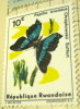 Rwanda 1965 Butterflies Papilio Bromius Chrapkowskii Suffert 10c - Mint - Nuovi