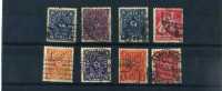 - ALLEMAGNE . WEIMAR . SUITE DE TIMBRES PERFORES. - Plaatfouten & Curiosa