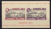 SANDA ISLAND 1964  EUROPA CEPT  MS  MNH - 1964