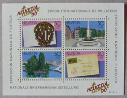 Schweiz  Helvetia  Genf   90  ** - Unused Stamps
