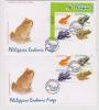 T)PHILIPPINES 2011, ENDEMIC FROGS FDC(3).- - Grenouilles