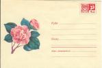 Russia USSR 1969 Fleurs Flowers Blumen Flora Plants Rose Roses Envelope - 1960-69