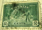 Canada 1946 Lumbering In British Columbia 50c - Used - Oblitérés