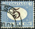 Italy J17 Used 5l Blue & Brown Postage Due From 1874 - Taxe