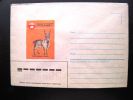 Cover From USSR, Animal Fauna International Red Book, Goat - Cartas & Documentos