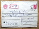 Cover Sent From Russia To Lithuania, USSR, Order Medal, Registered Kherson - Covers & Documents