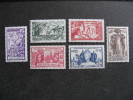 Cote Des Somalis: TB Serie  N°141 Au N° 146, Neufs X. - Unused Stamps