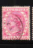 Mauritius 1882-93 Queen Victoria 4c Used - Mauritius (...-1967)