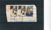 Greece- "George Papanikolaou"& Miaoulis' "Ares" On Fragment W/ "THIRA-SYSTHMENA (Cyclades)" [13.9.1983] X Type Postmarks - Marcofilia - EMA ( Maquina De Huellas A Franquear)