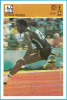 EDWIN MOSES - Usa ( Yugoslavia - Vintage Card Svijet Sporta ) Athletics Athlétisme Athletik Atletismo Atletica - Atletica