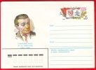 USSR, Pre-paid Envelope, Soviet Poet - M. A. Svetlov, 1983 - Autres & Non Classés