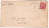 US - 3 - 1932 VF COVER From UPPER FAIRMONT , MD To CHICAGO - ARBOR DAY Stamp - Briefe U. Dokumente