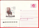 Russia, Pre-paid Envelope, 1812 Battle - Cossack Divisions, 1992 - Sonstige & Ohne Zuordnung