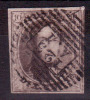 N°6, 10c Brun Bien Margé P 123/A1  VERVIERS ANNEXE 1 . - 1851-1857 Medaillen (6/8)