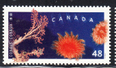 Canada MNH Scott #1950 48c Pacific Orange Cup And North Pacific Horn - Corals - Ongebruikt