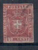 TOSCANA 1860 GOVERNO PROVVISORIO 40 CENT. ANNULLATO - Tuscany