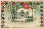 SUISSE - LAUSANNE - Tribunal Fédéral - Très Jolie Carte Gaufrée Avec Cantons Suisses (embossed Postcard) - St. Anton