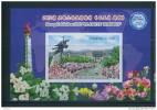 RT) KOREA 2012 STAMP EXPO FRANCE ,FLOWER/MONUMENTS,S/S,PER F.,MNH.- - Corea (...-1945)