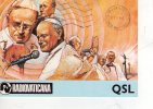 RADIO VATICANA   , Verification Card , Frequenze Radio ,QSL CARD - Radio