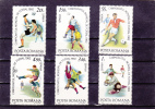 ROUMANIE 1982 FOOTBALL, Coupe Du Monde Yvert 3364-3368 NEUF** MNH Cote : 4.50 Euro - Ungebraucht