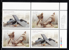 Canada MNH Scott #1955a Upper Right Plate Block 48c Sculptors - Plattennummern & Inschriften