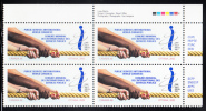 Canada MNH Scott #1958 Upper Right Plate Block 48c Public Services International Congress - Num. Planches & Inscriptions Marge