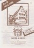 Publicité Tarif Vins D'Alsace Dopff & Irion Riquewihr 1986 - Alcools