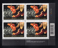 Canada MNH Scott #1968 Lower Right Plate Block 48c Quebec Symphony Orchestra Centenary - With UPC Barcode - Num. Planches & Inscriptions Marge