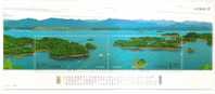 China 2008-11m Scenery On The Qiandao Lake Stamps S/s Bird Island Ship - Isole