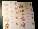 DOOS 3 / LOT 7    10 POST CARDS FLOWERS  XX - Venda