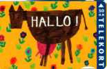 Telekort Teledanmark : HALLO ! Vache - Kühe
